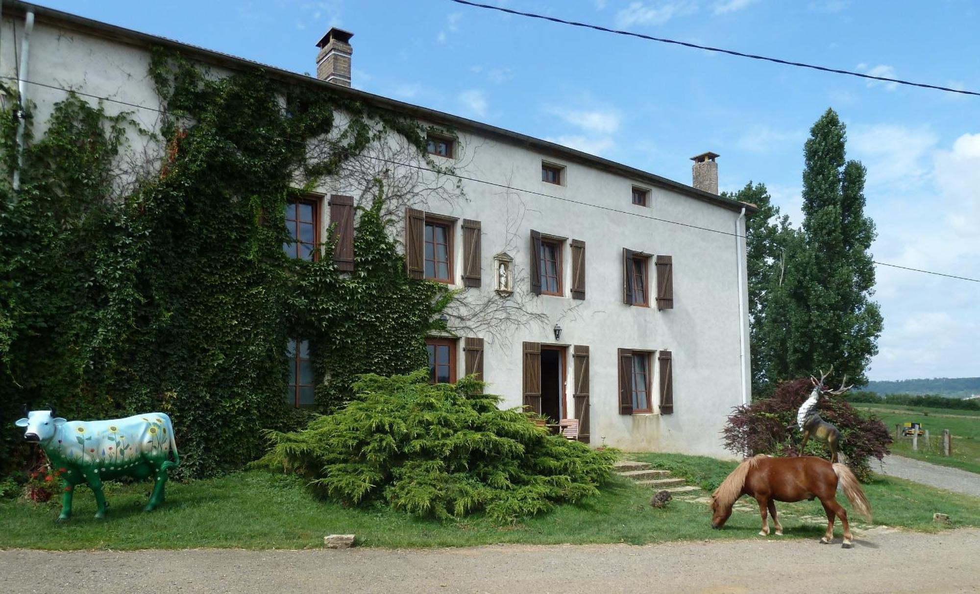 Ferme Du Montheu Bed & Breakfast Dommartin-sous-Amance Ngoại thất bức ảnh