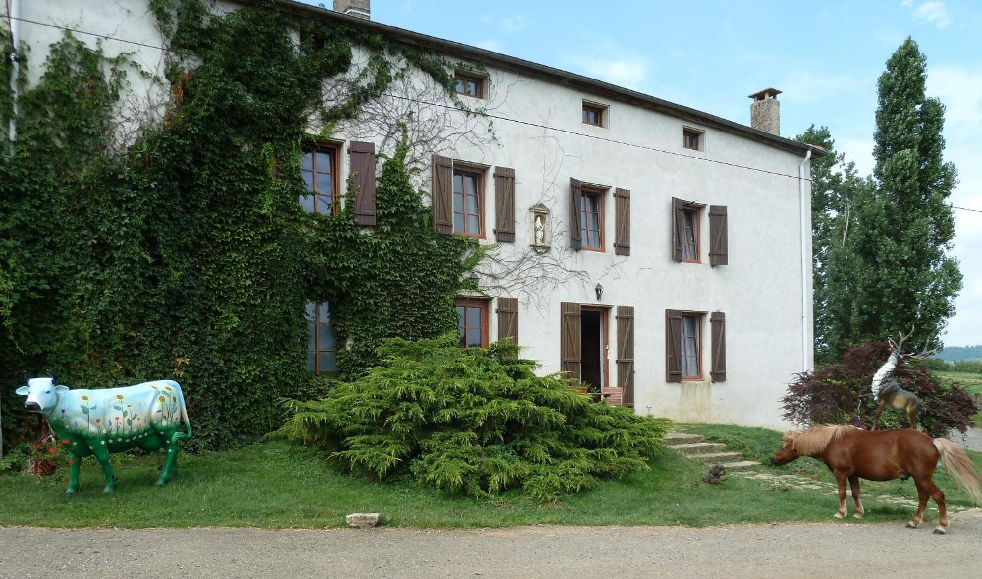 Ferme Du Montheu Bed & Breakfast Dommartin-sous-Amance Ngoại thất bức ảnh